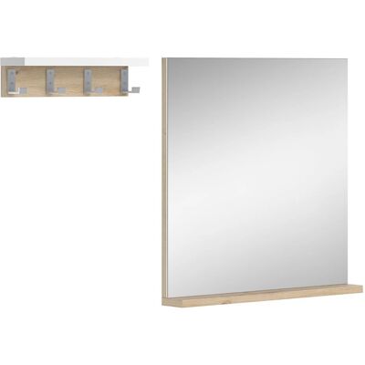 Espejo de baño Vicco Henri con estante - Espejo de baño Espejo de baño Vicco Henri con estante - Espejo de baño