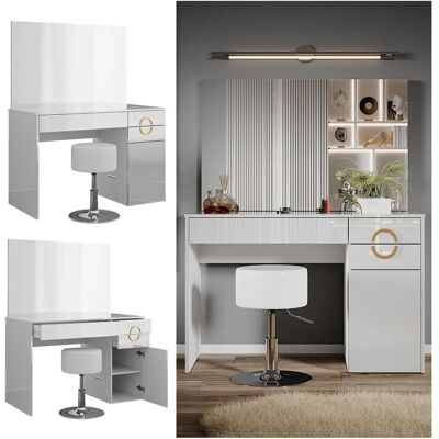 Vicco Adela Mesa de Maquillaje Blanca - Vanity Table Vicco Adela Mesa de Maquillaje Blanca - Vanity Table
