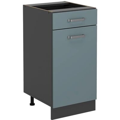 Meuble bas de cuisine Vicco R-Line - 40cm, Gris bleuté, Sans plan de travail - Publicité Meuble bas de cuisine Vicco R-Line - 40cm, Gris bleuté, Sans plan de travail - Publicité