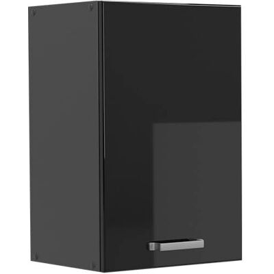 Vicco R-Line Meuble Murale - Modular, 40cm, Noir brillant - Publicité Vicco R-Line Meuble Murale - Modular, 40cm, Noir brillant - Publicité