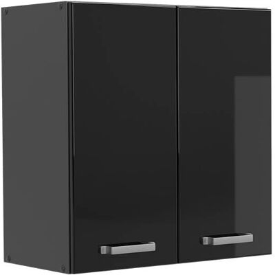 Armoire murale R-Line Vicco - Noir brillant intense - 60cm - Publicité Armoire murale R-Line Vicco - Noir brillant intense - 60cm - Publicité