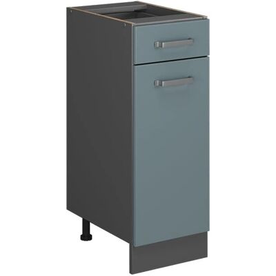 Gabinete base de cocina Vicco R-Line - 30cm, Gris azulado, Sin encimera Gabinete base de cocina Vicco R-Line - 30cm, Gris azulado, Sin encimera
