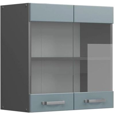 Armoire de cuisine en verre Vicco R-Line - Cuisine - Publicité Armoire de cuisine en verre Vicco R-Line - Cuisine - Publicité