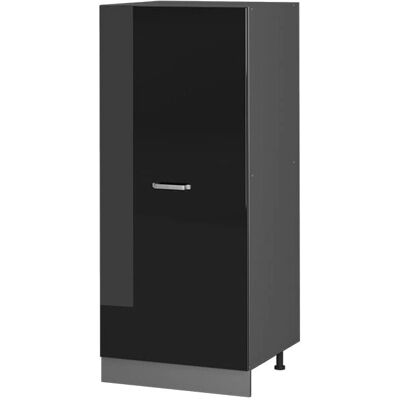 Armario Alto R-Line Vicco - Ajustable, Negro Brillo Armario Alto R-Line Vicco - Ajustable, Negro Brillo