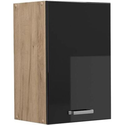 Armoire murale Vicco R-Line - 40cm - Noir brillant - Publicité Armoire murale Vicco R-Line - 40cm - Noir brillant - Publicité