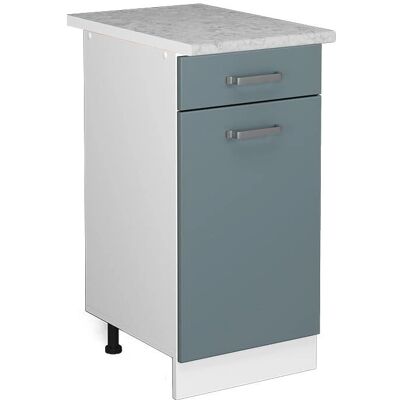 Mueble de cocina Vicco R-Line, 40cm, Mármol Azul Gris - Mueble de cocina Mueble de cocina Vicco R-Line, 40cm, Mármol Azul Gris - Mueble de cocina
