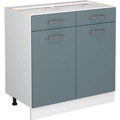 Armario de cocina Vicco R-Line - Ajustable, 80cm, Azul grisáceo Armario de cocina Vicco R-Line - Ajustable, 80cm, Azul grisáceo