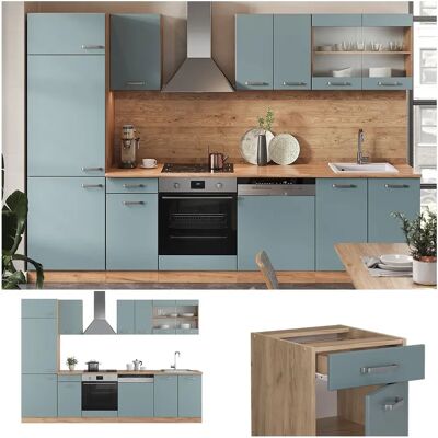 Vicco R-Line Mueble de Cocina - Altillos ajustables, 300cm Vicco R-Line Mueble de Cocina - Altillos ajustables, 300cm