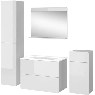 Ensemble de meubles de bain Vicco Izan - 5 pièces - Publicité Ensemble de meubles de bain Vicco Izan - 5 pièces - Publicité