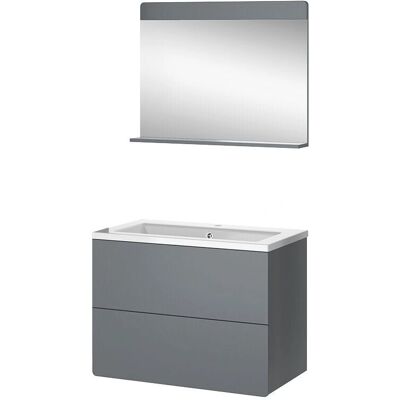 Conjunto de baño Vicco Izan - Gris - 3 piezas Conjunto de baño Vicco Izan - Gris - 3 piezas