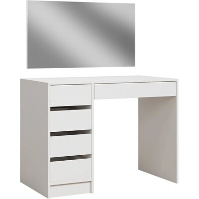 Vicco Thalia Table de Maquillage Blanc Brillant - Product Type - Publicité Vicco Thalia Table de Maquillage Blanc Brillant - Product Type - Publicité