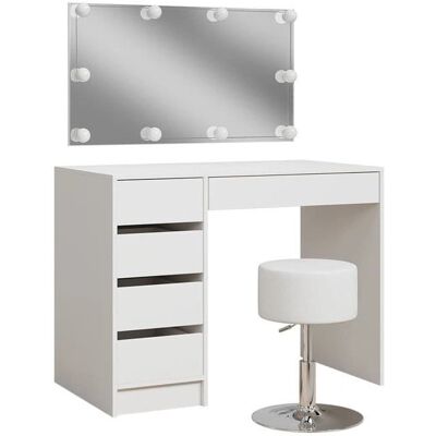 Vicco Thalia Weiß LED Schminktisch - Schminktisch Vicco Thalia Weiß LED Schminktisch - Schminktisch