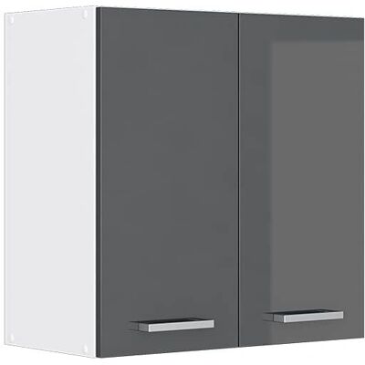 Armoire Murale Vicco Modèle R-Line - Anthracite Brillance 60x60cm - Publicité Armoire Murale Vicco Modèle R-Line - Anthracite Brillance 60x60cm - Publicité