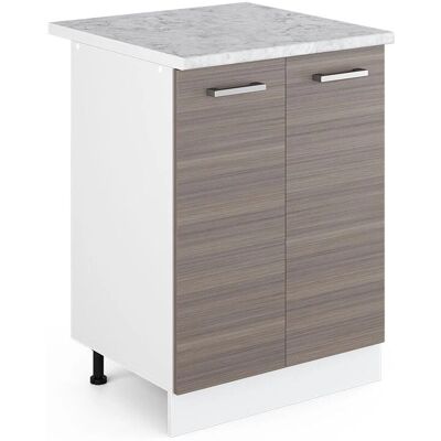 Gabinete universal Vicco R-Line - Gris/Blanco - 60cm - Almacenamiento Gabinete universal Vicco R-Line - Gris/Blanco - 60cm - Almacenamiento