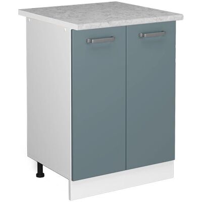 Vicco Mueble bajo universal R-Line - Gris azulado/Blanco - Armario Vicco Mueble bajo universal R-Line - Gris azulado/Blanco - Armario