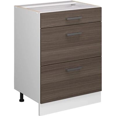Gabinete universal Vicco R-Line - 3 cajones, 60cm Gabinete universal Vicco R-Line - 3 cajones, 60cm