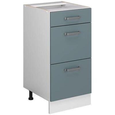 Gabinete universal Vicco R-Line - Azul grisáceo/Blanco - 40cm - Almacenamiento Gabinete universal Vicco R-Line - Azul grisáceo/Blanco - 40cm - Almacenamiento