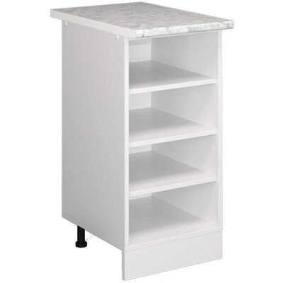 Vicco Armario Bajo R-Line Blanco - 40cm, 4 Estantes Vicco Armario Bajo R-Line Blanco - 40cm, 4 Estantes