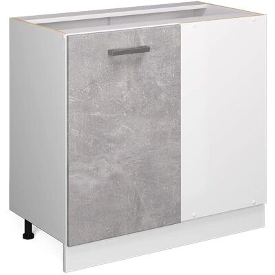 Gabinete de esquina universal Vicco - Hormigón - 86 cm - Almacenamiento Gabinete de esquina universal Vicco - Hormigón - 86 cm - Almacenamiento