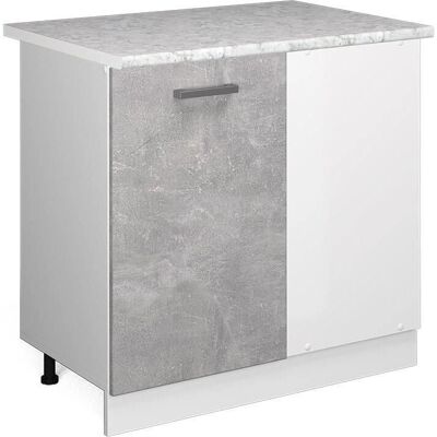 Gabinete de esquina Vicco R-Line Hormigón 86cm Gabinete de esquina Vicco R-Line Hormigón 86cm
