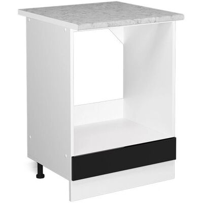 Vicco Mueble bajo universal R-Line - Nicho grande brillante negro - Mueble Vicco Mueble bajo universal R-Line - Nicho grande brillante negro - Mueble