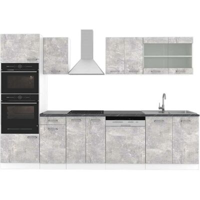 Gabinete de cocina Vicco R-Line - Antracita - 300cm Gabinete de cocina Vicco R-Line - Antracita - 300cm