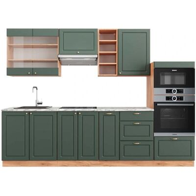 Vicco Mueble de Cocina - Power Roble - 280cm Vicco Mueble de Cocina - Power Roble - 280cm