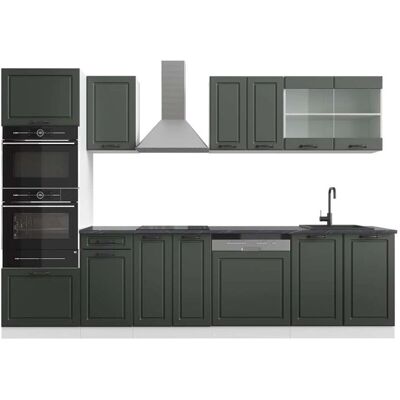 Vicco - Muebles de cocina R-Line Antracita/Blanco - Cocina Vicco - Muebles de cocina R-Line Antracita/Blanco - Cocina