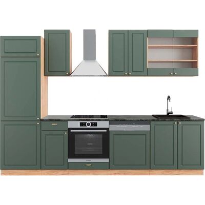 Vicco Mueble de cocina Fame-Line Verde-Dorado/Antracita - Mueble de cocina Vicco Mueble de cocina Fame-Line Verde-Dorado/Antracita - Mueble de cocina