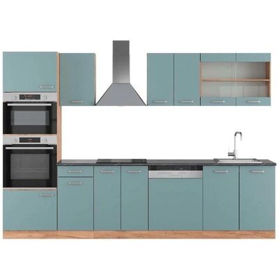 Cocina modular R-Line Vicco - Roble azul-gris - 300cm Cocina modular R-Line Vicco - Roble azul-gris - 300cm