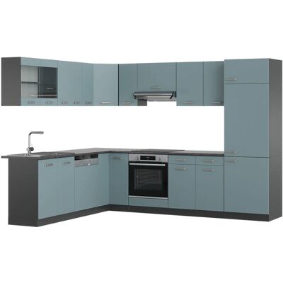 Vicco Cocina Esquinera - 227x287cm - Diseño Modular en L Vicco Cocina Esquinera - 227x287cm - Diseño Modular en L