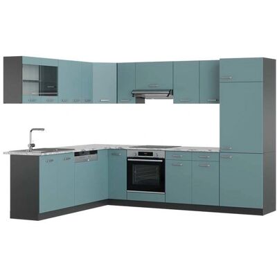 Vicco Cocina Esquinera R-Line - 227x287 cm - Mármol Vicco Cocina Esquinera R-Line - 227x287 cm - Mármol