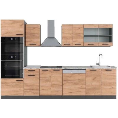 Vicco Mueble de Cocina R-Line - Altura ajustable, 300cm, Tablero de partículas Vicco Mueble de Cocina R-Line - Altura ajustable, 300cm, Tablero de partículas