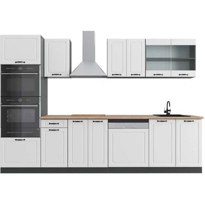 Juego de Cocina Modular Vicco - 300cm, Patas Ajustables, Acabado en Melamina Juego de Cocina Modular Vicco - 300cm, Patas Ajustables, Acabado en Melamina