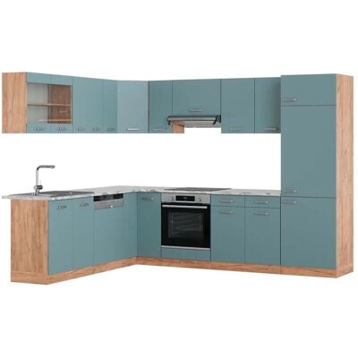 Vicco R-Line Cocina Esquinera - Ajustable 227x287cm - Mármol Vicco R-Line Cocina Esquinera - Ajustable 227x287cm - Mármol