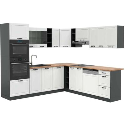 Vicco Cocina Esquinera - Ajustable 237x247cm - Diseño Moderno Vicco Cocina Esquinera - Ajustable 237x247cm - Diseño Moderno