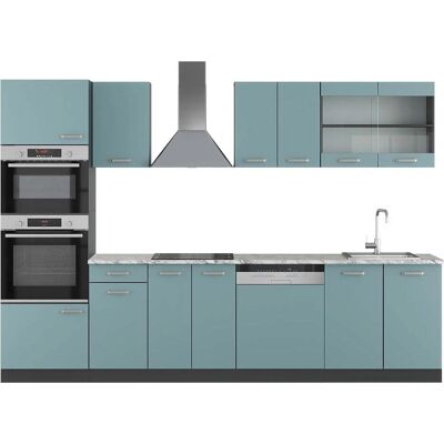 Vicco R-Line - Bleu gris/Anthracite - Meubles de cuisine - Publicité Vicco R-Line - Bleu gris/Anthracite - Meubles de cuisine - Publicité