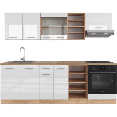 Vicco Mueble de Cocina Blanco y Roble - Mueble de Cocina Vicco Mueble de Cocina Blanco y Roble - Mueble de Cocina