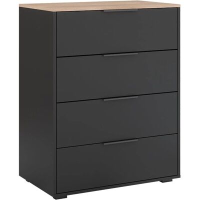 Vicco Betti Antracita Aparador - Mueble de almacenamiento Vicco Betti Antracita Aparador - Mueble de almacenamiento