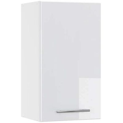 Armario de pared para baño Vicco Fame-Line - 40x72 cm, Blanco alto brillo Armario de pared para baño Vicco Fame-Line - 40x72 cm, Blanco alto brillo
