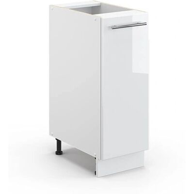 Armario de baño Vicco Fame-Line - Blanco alto brillo - 30 x 81.6 cm Armario de baño Vicco Fame-Line - Blanco alto brillo - 30 x 81.6 cm