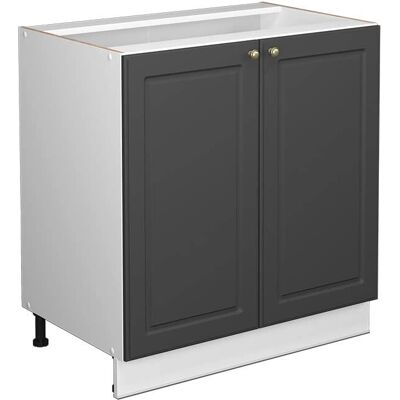Armario de baño Vicco Fame-Line - Antracita-oro, 80x81.6cm Armario de baño Vicco Fame-Line - Antracita-oro, 80x81.6cm