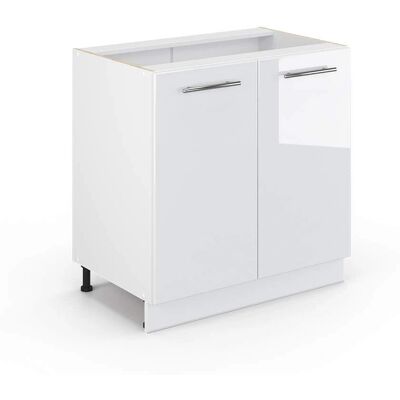 Armario de baño Vicco Fame-Line - Blanco Alto Brillo, 80x81.6 cm Armario de baño Vicco Fame-Line - Blanco Alto Brillo, 80x81.6 cm