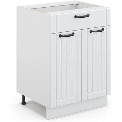 Armario de baño Vicco Fame-Line - Blanco casa de campo - 60x81.6 cm Armario de baño Vicco Fame-Line - Blanco casa de campo - 60x81.6 cm