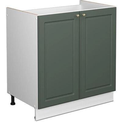 Gabinete de baño Vicco Fame-Line - Blanco y Verde Dore Gabinete de baño Vicco Fame-Line - Blanco y Verde Dore