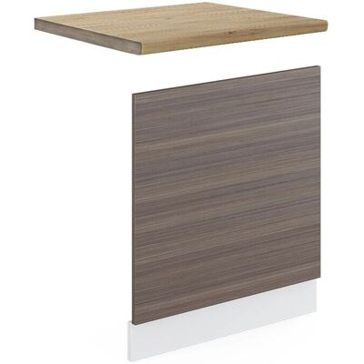 Panel de Cocina Vicco R-Line - 60cm, Gris/Blanco, Roble Panel de Cocina Vicco R-Line - 60cm, Gris/Blanco, Roble