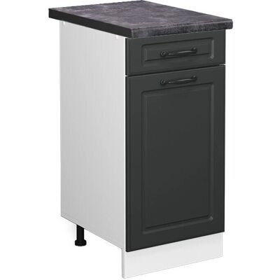 Gabinete Bajo de Cocina Vicco Modelo R-Line - Antracita Gabinete Bajo de Cocina Vicco Modelo R-Line - Antracita