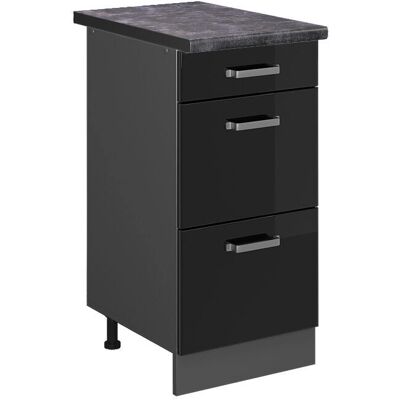 Gabinete base de cocina Vicco ET Antracita - 40cm, Ajustable Gabinete base de cocina Vicco ET Antracita - 40cm, Ajustable