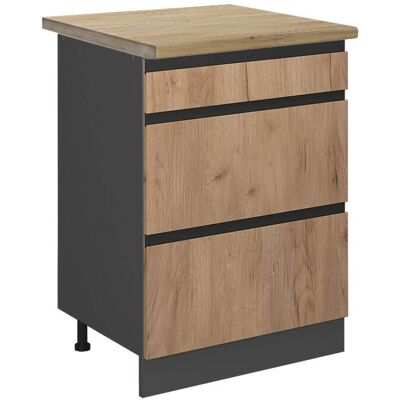 Vicco Roble dorado R-Line Gabinete de Cocina - 60cm Tipo Vicco Roble dorado R-Line Gabinete de Cocina - 60cm Tipo
