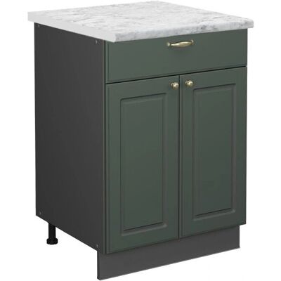 Armario de cocina Vicco Fame-Line - Verde dorado, 60cm, cierre suave Armario de cocina Vicco Fame-Line - Verde dorado, 60cm, cierre suave